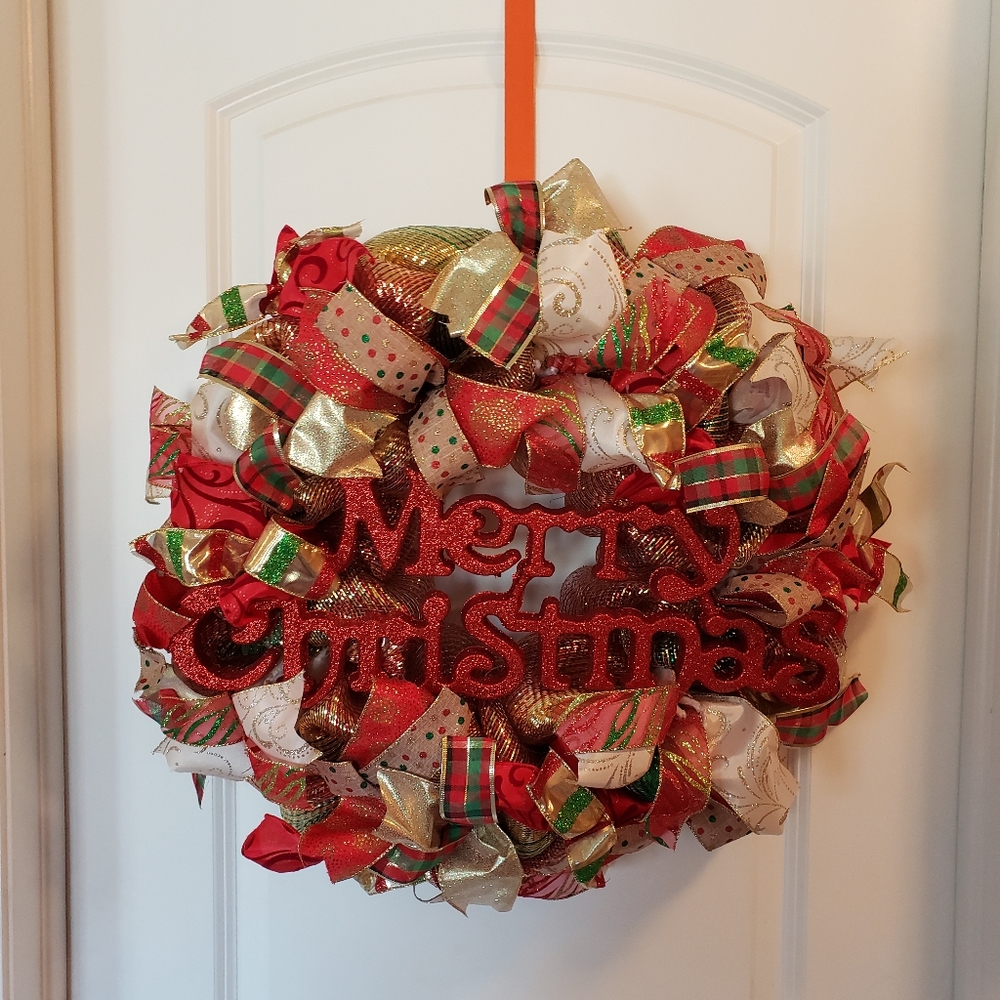Merry Christmas Wreath/ Christmas Decor 🎄